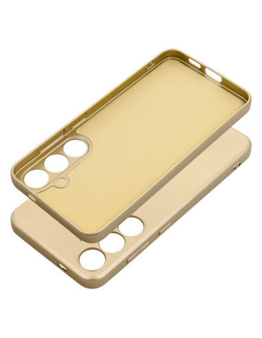 Coque METALLIC pour SAMSUNG S24 PLUS or
