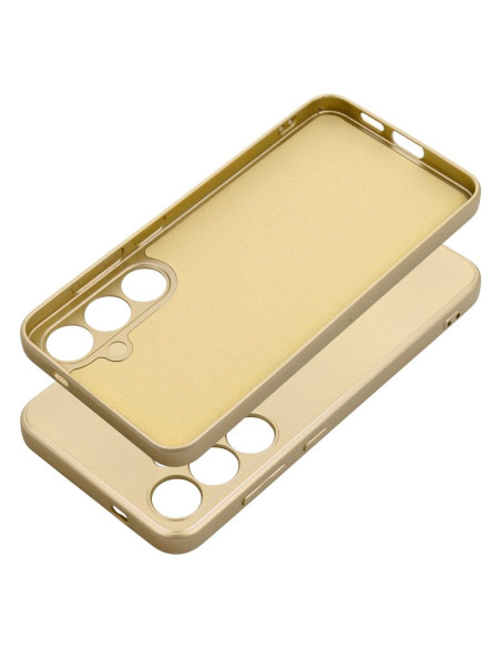 Coque METALLIC pour SAMSUNG S24 PLUS or