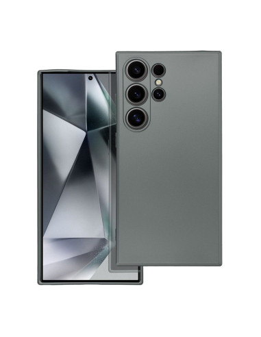 Coque METALLIC pour SAMSUNG S24 ULTRA gris