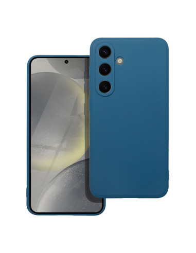 Coque MATT pour SAMSUNG S24 bleu