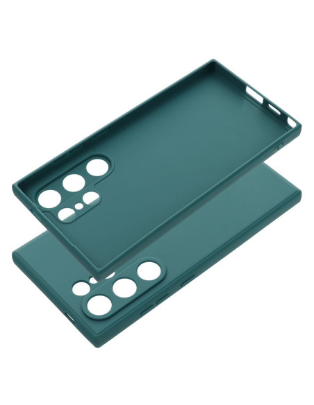 Coque MATT pour SAMSUNG S24 ULTRA vert foncé