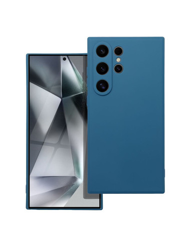 Coque MATT pour SAMSUNG S24 ULTRA bleu