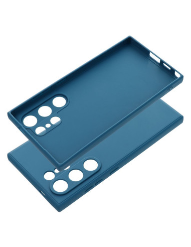 Coque MATT pour SAMSUNG S24 ULTRA bleu