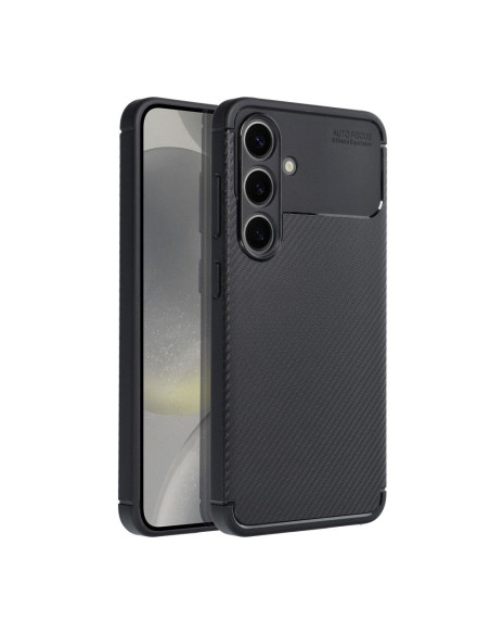 Coque CARBONE PREMIUM pour SAMSUNG S24 noir