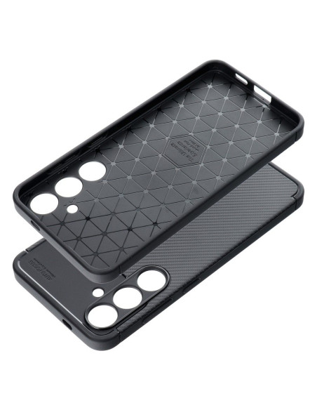 Coque CARBONE PREMIUM pour SAMSUNG S24 PLUS noir
