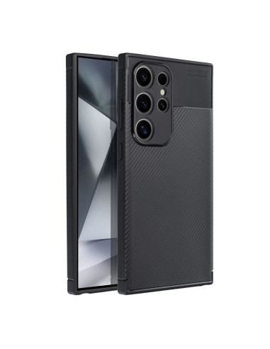 Coque CARBONE PREMIUM pour SAMSUNG S24 ULTRA noir