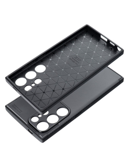 Coque CARBONE PREMIUM pour SAMSUNG S24 ULTRA noir