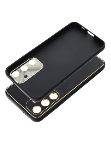 Etui LEATHER Case en cuir pour SAMSUNG Galaxy S24 PLUS NOIR