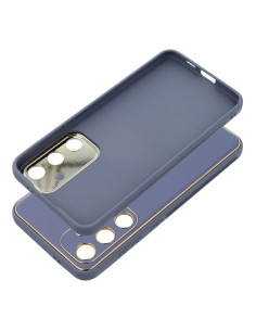 Etui LEATHER Case en cuir pour SAMSUNG Galaxy S24 PLUS BLEU 2