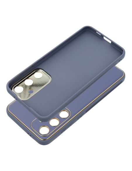 Etui LEATHER Case en cuir pour SAMSUNG Galaxy S24 PLUS BLEU